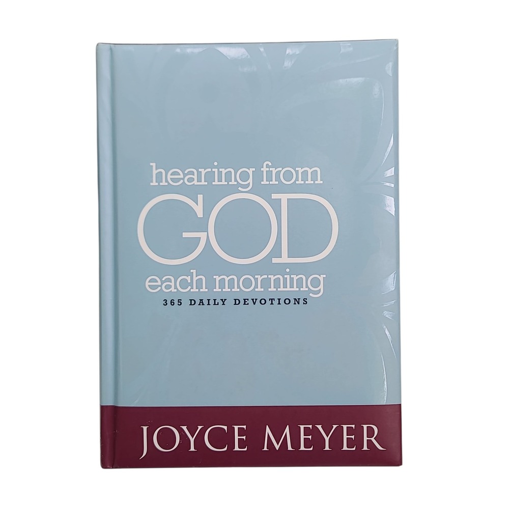 Hearing From God Each Morning Joyce Meyer 365 Daily Devotions Christian Book